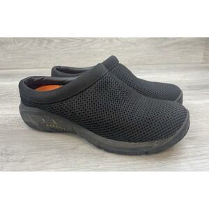 Merrell‎ Encore Breeze Women's Clog Black Mesh 6.5 Slip On Hiking Comfort Shoes